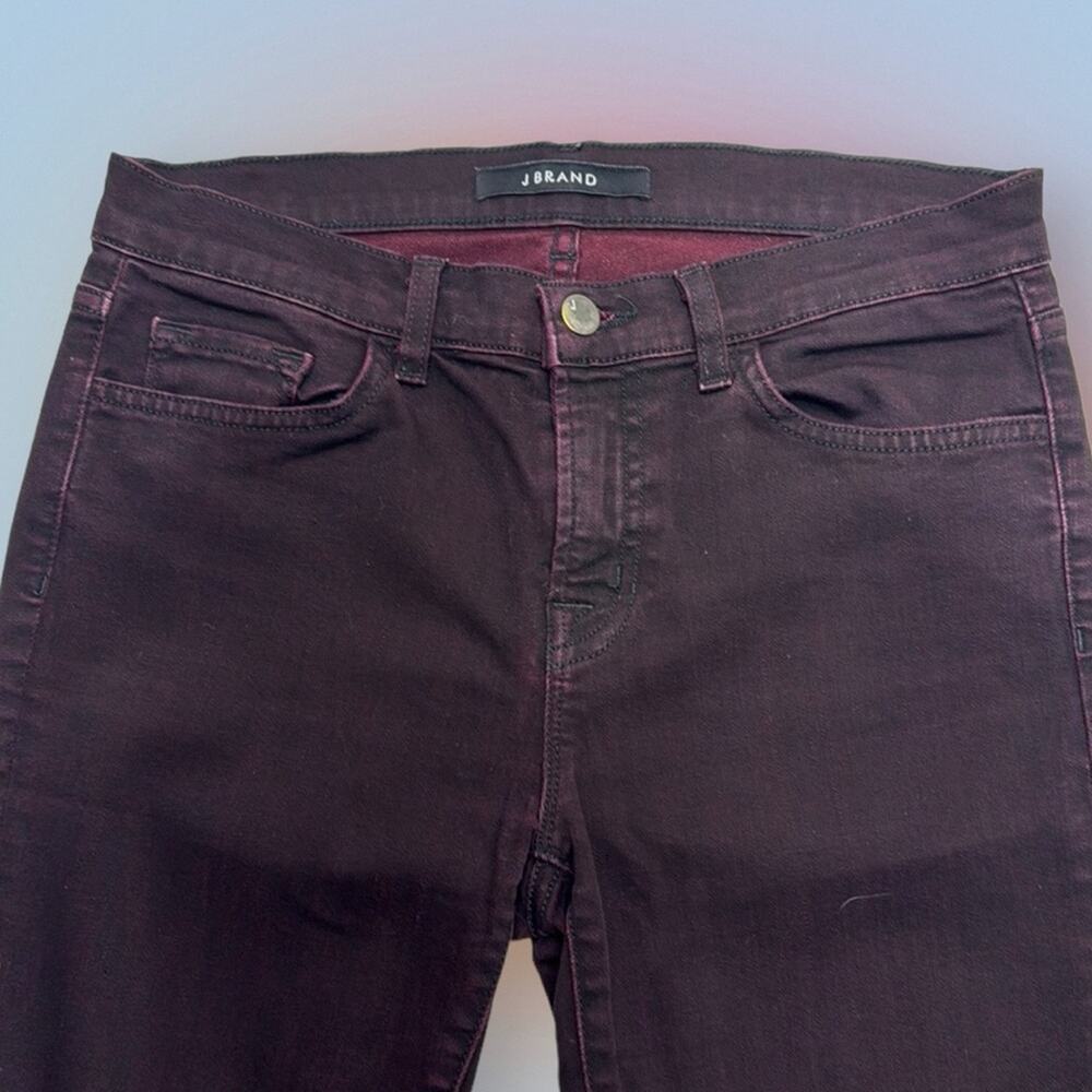 J BRAND Women’s 28 Purple Grape Skinny Jeans